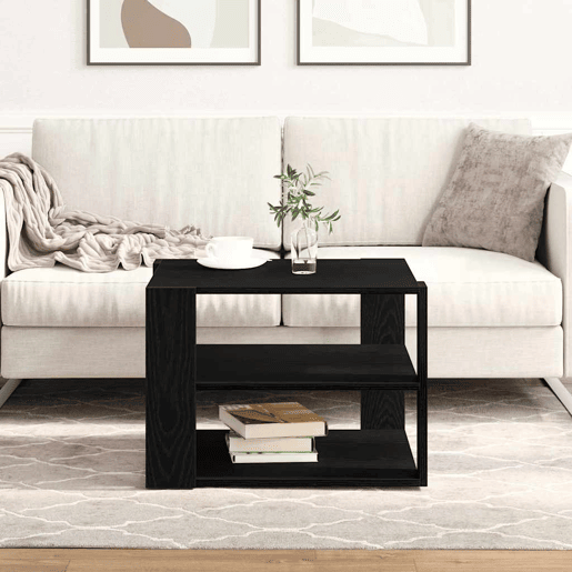 Mesa de Centro, Mesa baixa, Carvalho Preto 58 x 58 x 40 cm