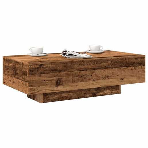 Mesa de Centro, Mesa baixa, 100x49,5x31 cm derivados madeira madeira velha