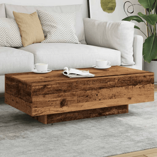 Mesa de Centro, Mesa baixa, 100x49,5x31 cm derivados madeira madeira velha