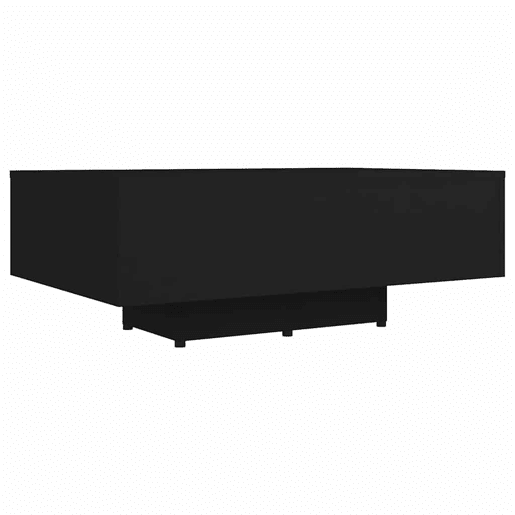 Mesa de Centro, Mesa baixa, 85x55x31 cm derivados de madeira preto