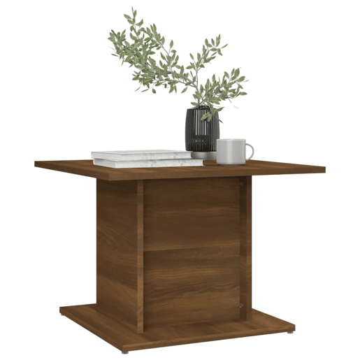 Mesa de Centro, Mesa baixa, derivados de madeira carvalho castanho