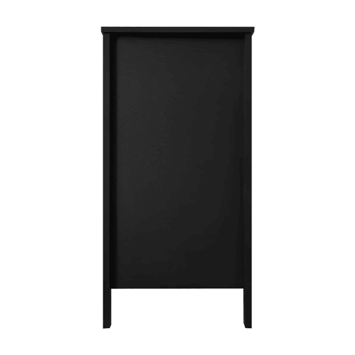 Aparador?Cómoda com 4 gavetas - aglomerado de partículas - Preto