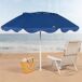 Aktive Sombrilla playa 8 varillas plegado compacto Aktive Sombrilla playa 8 varillas plegado compacto Azul