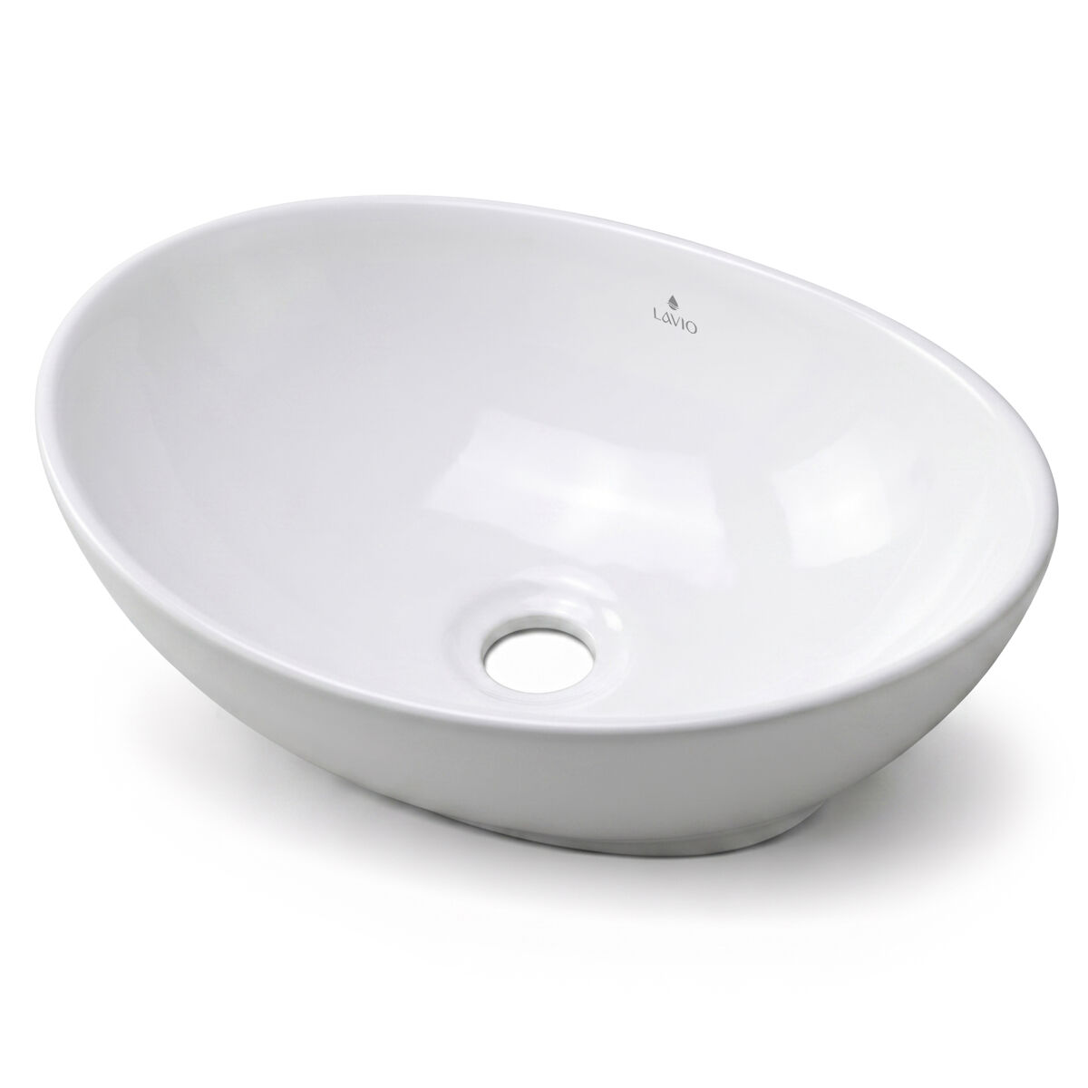 Lavabo sobre encimera ovalado OVALIS cerámica