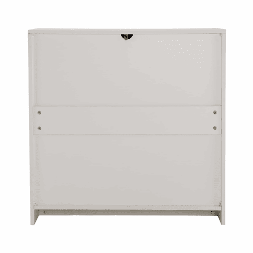 Aparador 80x40x80 cm - 2 portas, Highboard, Standschrank - Branco cremoso