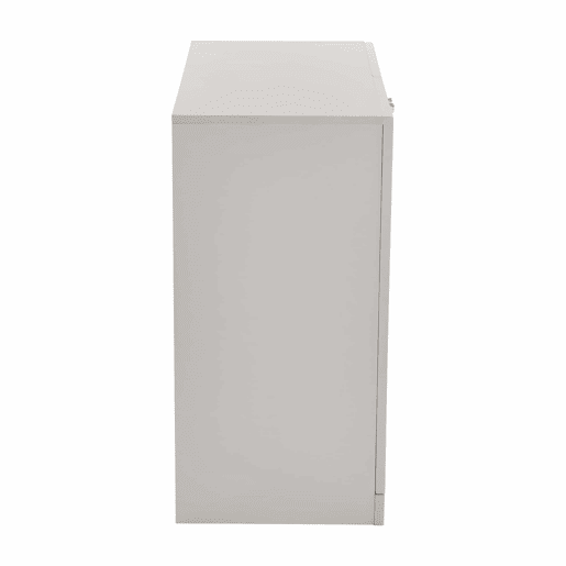 Aparador 80x40x80 cm - 2 portas, Highboard, Standschrank - Branco cremoso