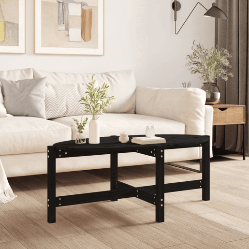 Mesa de Centro, Mesa baixa, 118x63x45 cm madeira de pinho maciça preto Mesa de Centro, Mesa baixa, 118x63x45 cm madeira de pinho maciça preto