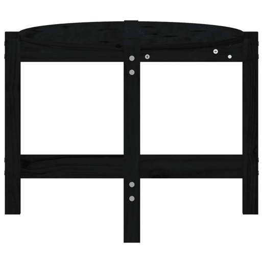 Mesa de Centro, Mesa baixa, 118x63x45 cm madeira de pinho maciça preto Mesa de Centro, Mesa baixa, 118x63x45 cm madeira de pinho maciça preto