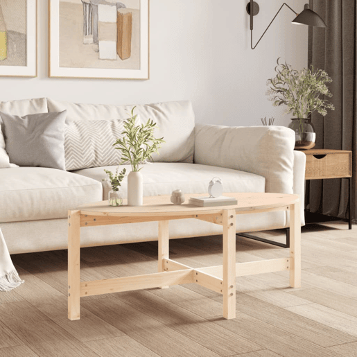 Mesa de Centro, Mesa baixa, 118x63x45 cm madeira de pinho maciça