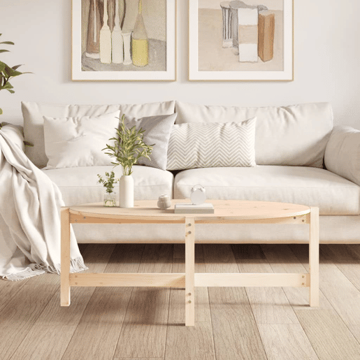 Mesa de Centro, Mesa baixa, 118x63x45 cm madeira de pinho maciça