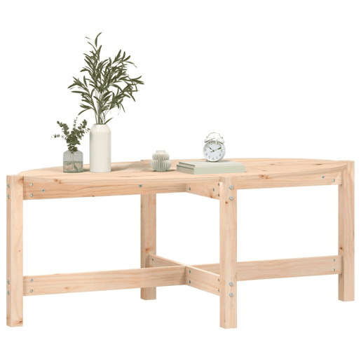 Mesa de Centro, Mesa baixa, 118x63x45 cm madeira de pinho maciça