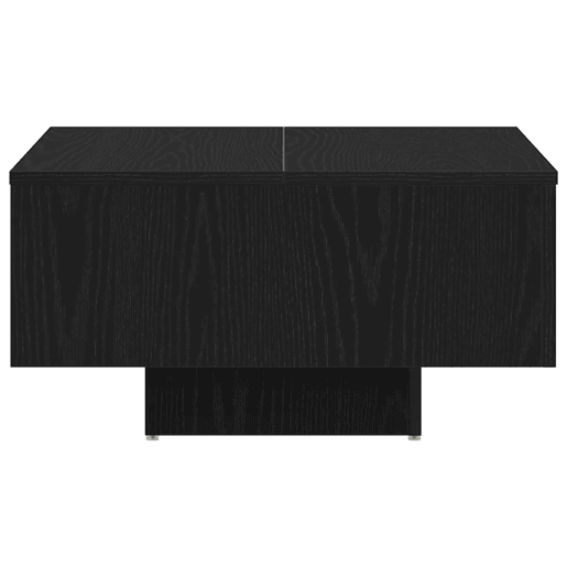 Mesa de Centro, Mesa baixa, Carvalho Preto 60 x 60 x 31,5 cm