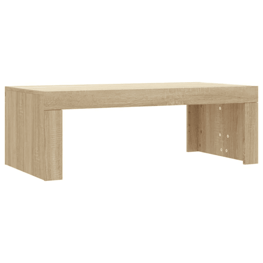 Mesa de Centro, Mesa baixa, 102x50x36 madeira processada carvalho sonoma