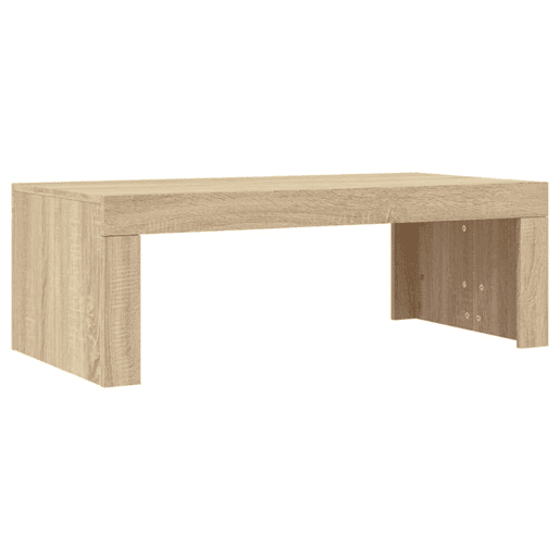 Mesa de Centro, Mesa baixa, 102x50x36 madeira processada carvalho sonoma