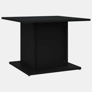 Mesa de Centro, Mesa baixa, 55,5x55,5x40 cm derivados de madeira preto