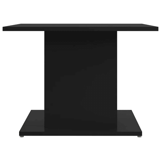 Mesa de Centro, Mesa baixa, 55,5x55,5x40 cm derivados de madeira preto