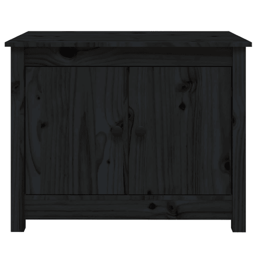 Mesa de Centro, Mesa baixa, 71x49x55 cm pinho maciço preto