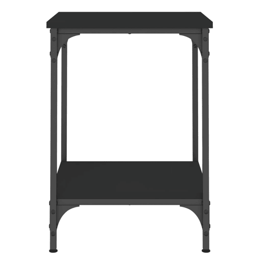 Mesa de Centro, Mesa baixa, 40x40x55 cm derivados de madeira preto