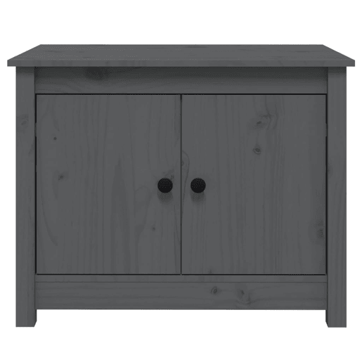 Mesa de Centro, Mesa baixa, 71x49x55 cm pinho maciço cinza