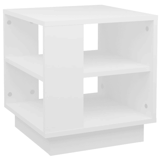 Mesa de Centro, Mesa baixa, 40x40x43 cm madeira processada branco Mesa de Centro, Mesa baixa, 40x40x43 cm madeira processada branco