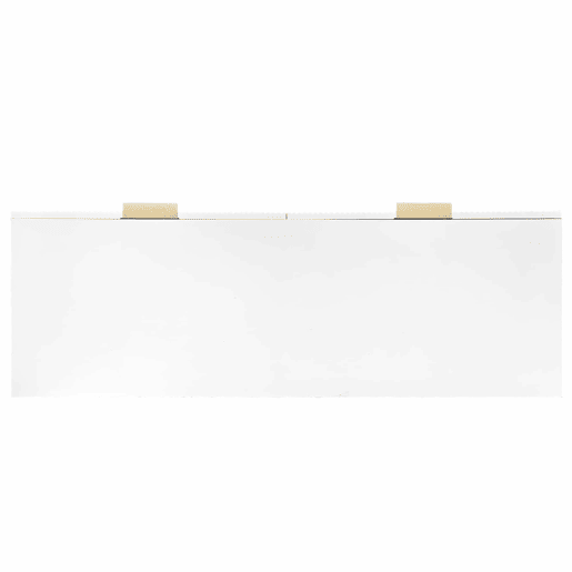 Aparador, cómoda moderna - 6 gavetas - aglomerado de partículas - Branco