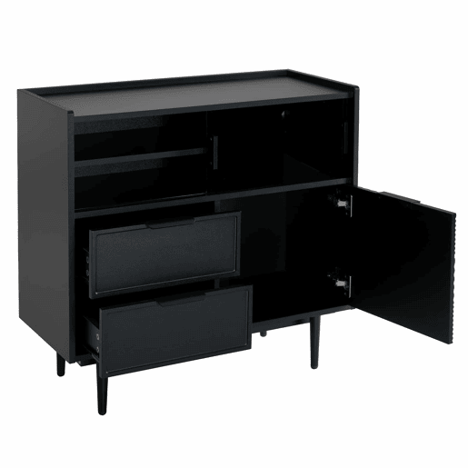 Armário de banheiro 80 cm - Armário de banheiro com luz LED e porta de vidro - Preto Armário de banheiro 80 cm - Armário de banheiro com luz LED e porta de vidro - Preto