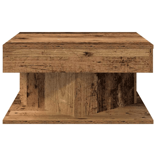 Mesa de Centro, Mesa baixa, 55x55x30 cm derivados de madeira madeira velha