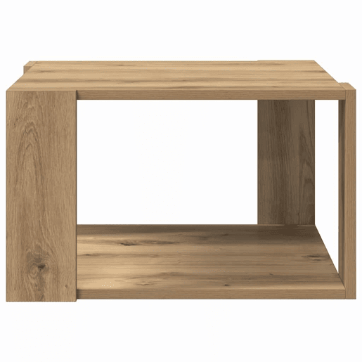 Mesa de Centro, Mesa baixa, Carvalho Artesanal 51,5 x 51,5 x 30 cm