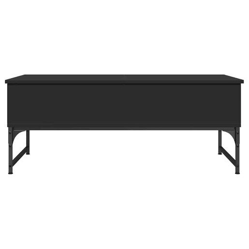 Mesa de Centro, Mesa baixa, 100x50x40 cm derivados de madeirametal preto