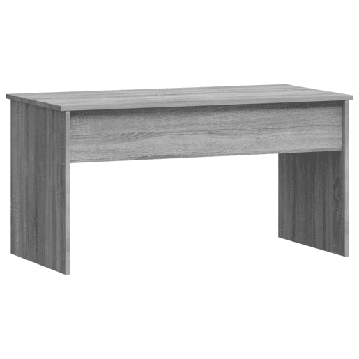 Mesa de Centro, Mesa baixa, 102x50,5x52,5cm madeira processada sonoma cinza