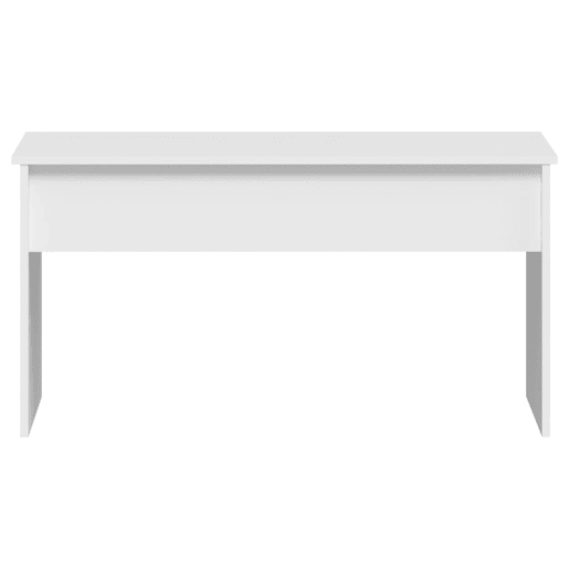 Mesa de Centro, Mesa baixa, 102x50,5x52,5 cm madeira processada branco