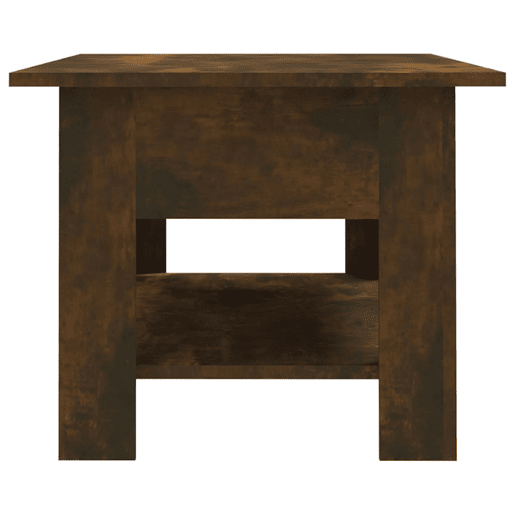 Mesa de Centro, Mesa baixa, 102x55x42 cm madeira processada carvalho fumado