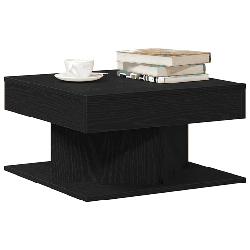 Mesa de Centro, Mesa baixa, Carvalho Preto 57 x 57 x 30 cm
