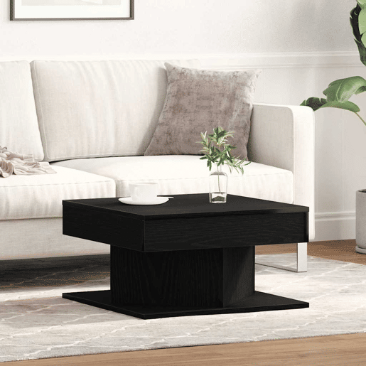 Mesa de Centro, Mesa baixa, Carvalho Preto 57 x 57 x 30 cm