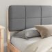 Estructura de cama matrimonial 185x205 Estructura de cama matrimonial 185x205 Blanco/ Gris Claro
