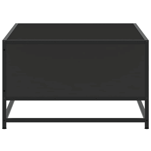 Mesa de Centro, Mesa baixa, 100x57x35 cm derivados de madeirametal preto