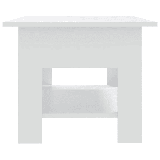 Mesa de Centro, Mesa baixa, 102x55x42 cm aglomerado branco