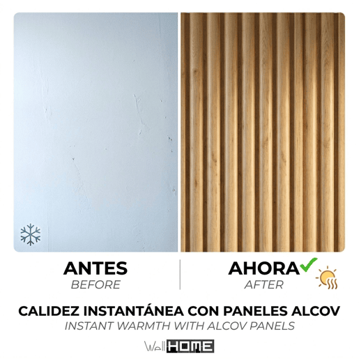 Conjunto de 2 painéis decorativos 'Alcov' da Well Home