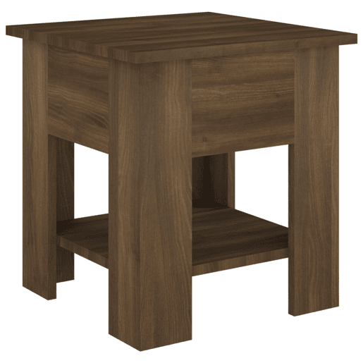 Mesa de Centro, Mesa baixa, derivados de madeira carvalho castanho