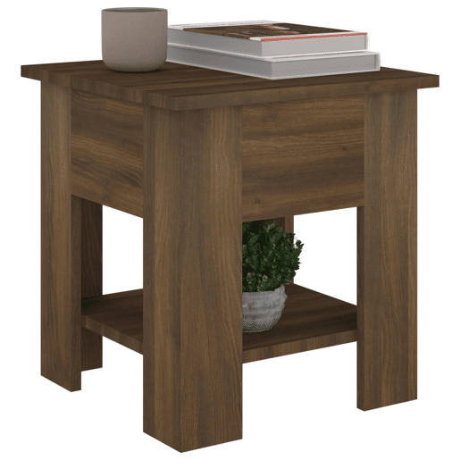 Mesa de Centro, Mesa baixa, derivados de madeira carvalho castanho