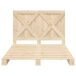 Estructura de cama matrimonial Estructura de cama matrimonial Natural