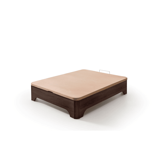 Sofá-cama dobrável elevado Matris com pés, Elegance wengué 150x200 (montagem incluída)