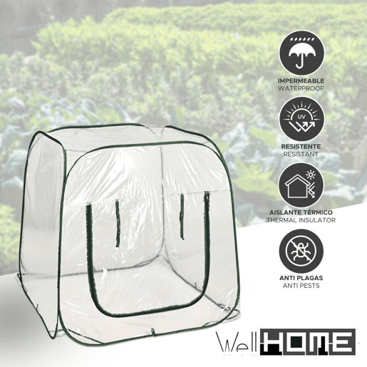 Estufa dobrável Well Home em aço reforçado