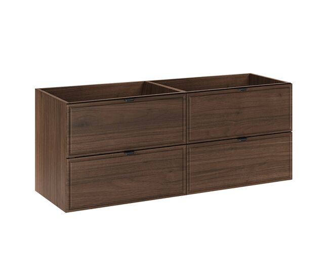 Mueble lavabo 120cm elias madera oscura