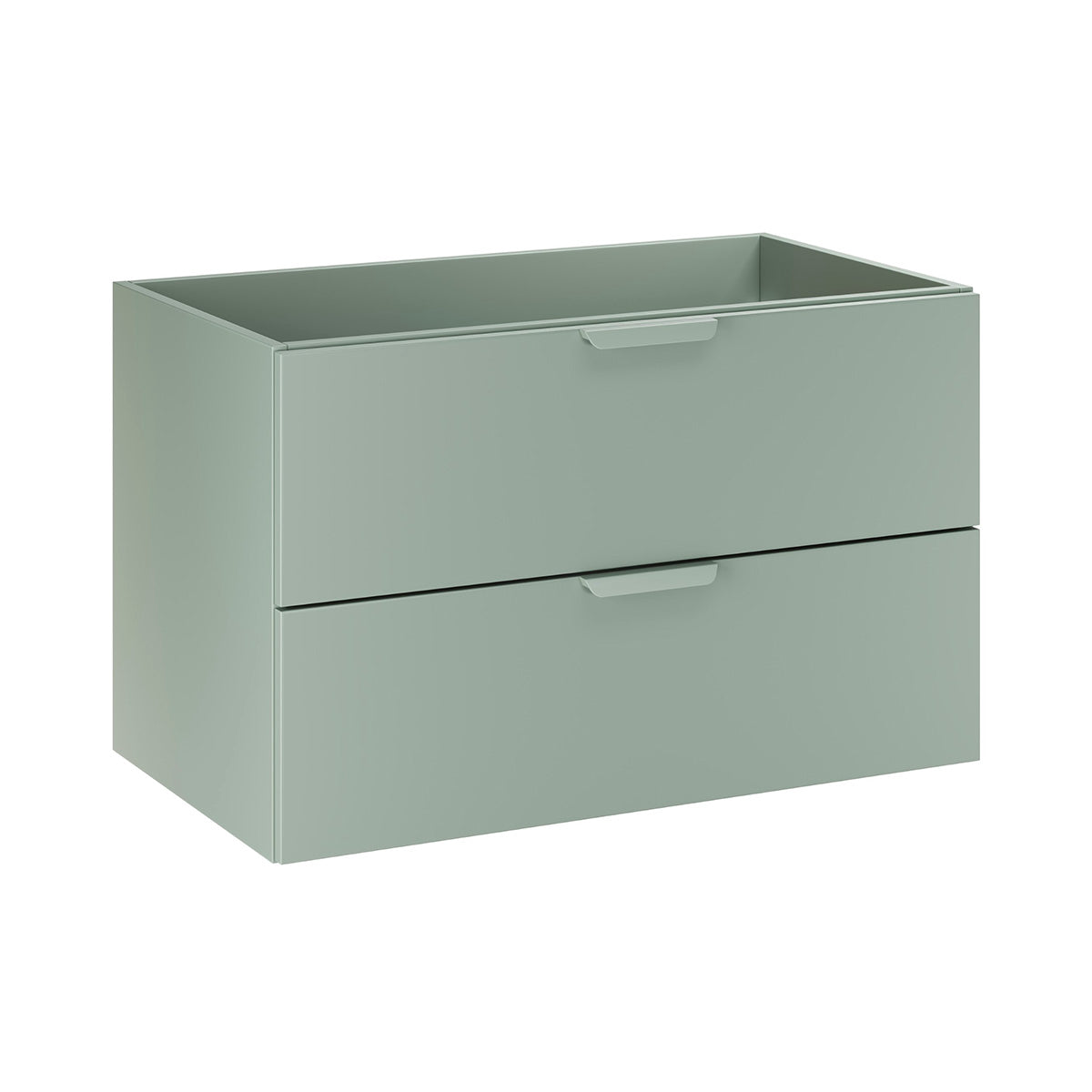 Mueble lavabo oria 80cm verde mate