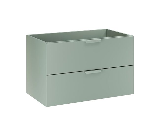 Mueble lavabo oria 80cm verde mate
