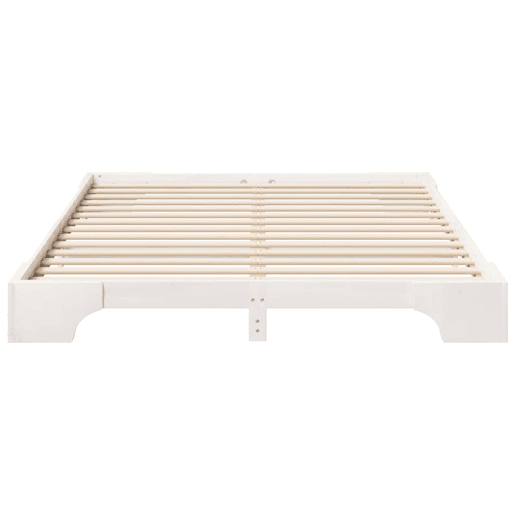 Estrutura De Cama De Casal Simple - Branco 160 x 220 cm