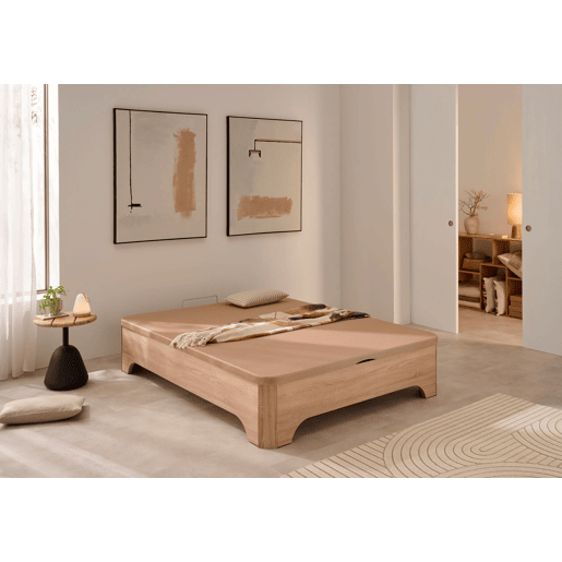 Sofá-cama dobrável elevado Matris com pés, Elegance Cambrian 150x190 (montagem não incluída)