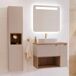Mueble lavabo Riva 80 Mueble lavabo Riva 80 Beige