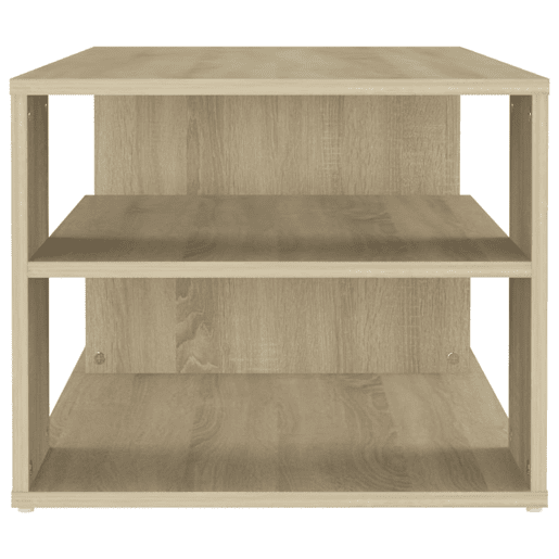 Mesa de Centro, Mesa baixa, 100x50x40 cm derivados de madeira carvalho sonoma
